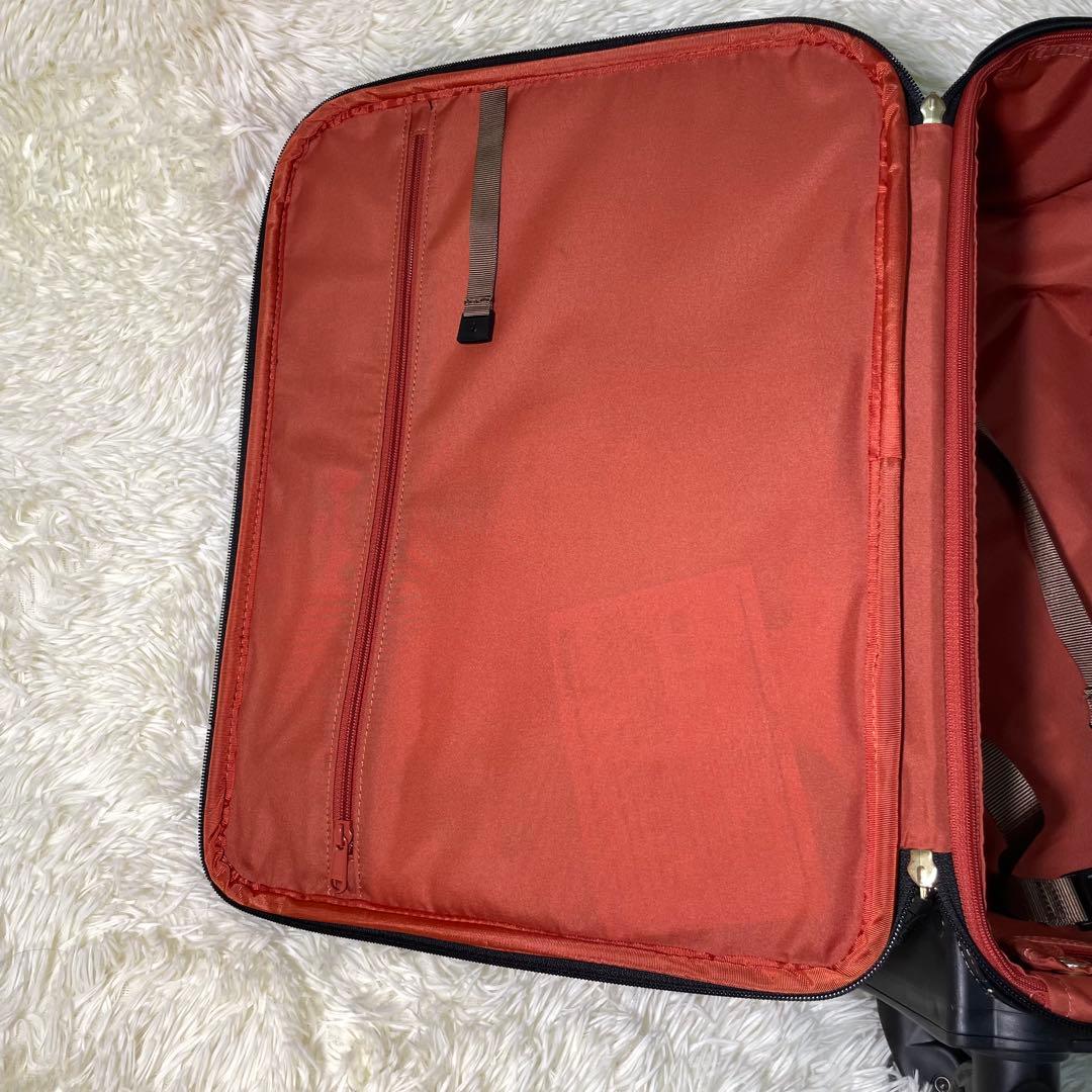 SWANY スワニー クロコ型押し キャリー ブラック