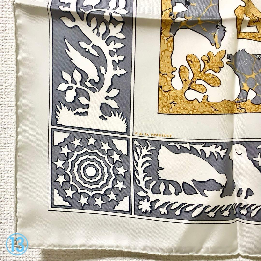 オーママ【未使用】HERMES カレ 90　古き良きアメリカ