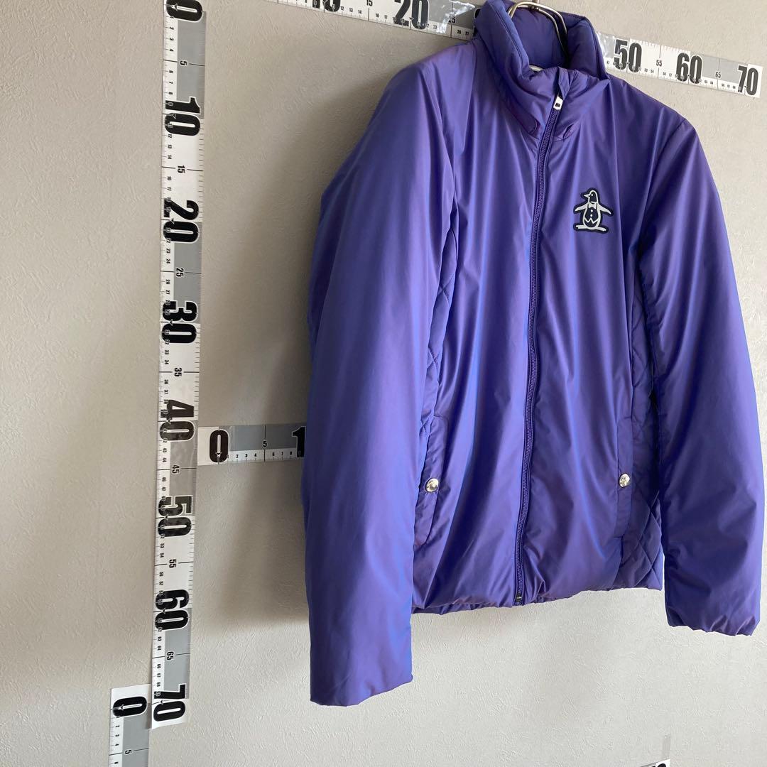 紫 マンシングウェア Munsingwearダウンジャケットサイズ Ｌレディース