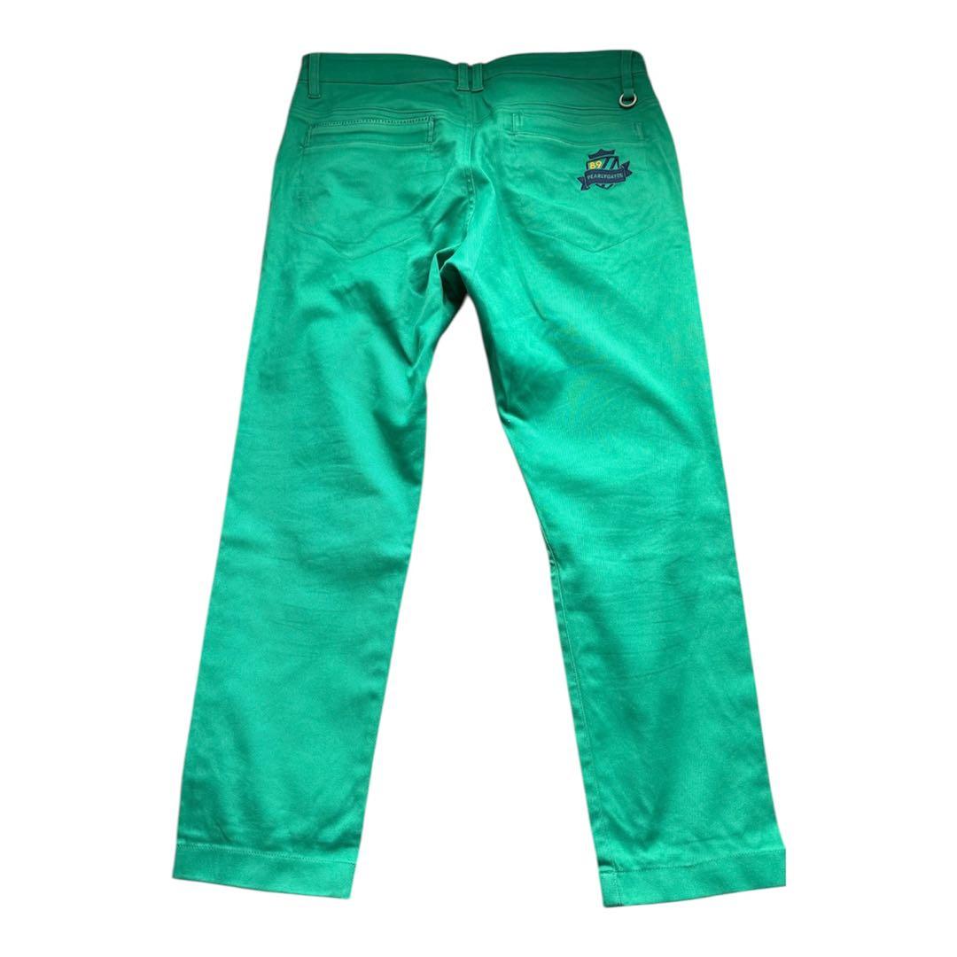 サイズ：5 PEARLY GATES パーリーゲイツ ストレッチグリーンパンツ