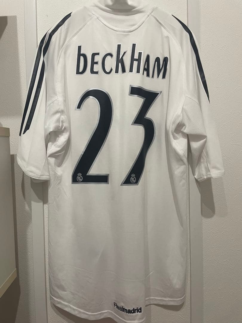 ベッカム　レアルマドリード　2005-2006　ユニフォーム　正規品