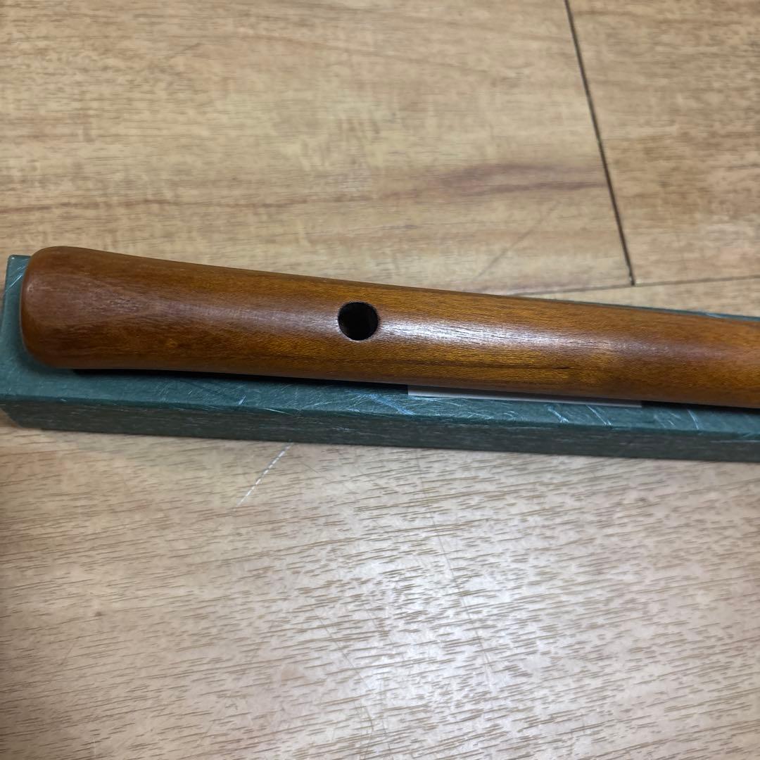 木製 8穴 篠笛 龍笛 民族楽器 不明