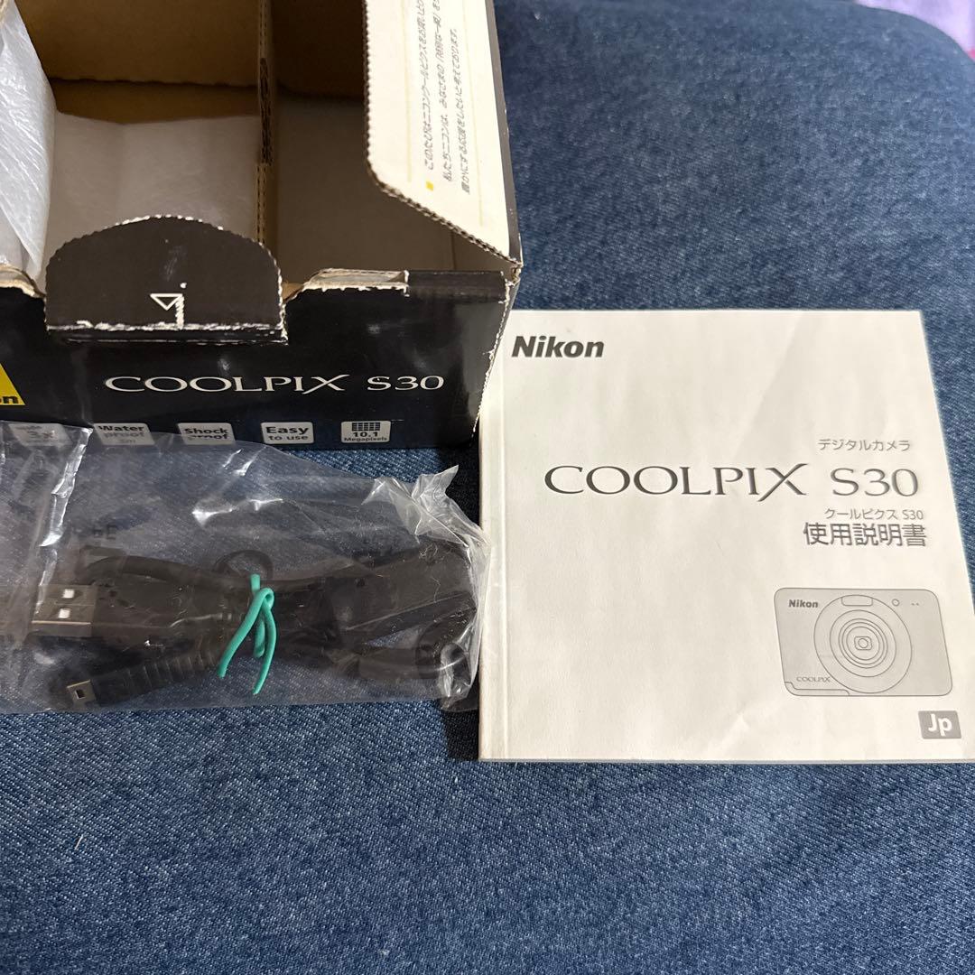 Nikon COOLPIX s30 ピンク 4倍光学ズーム