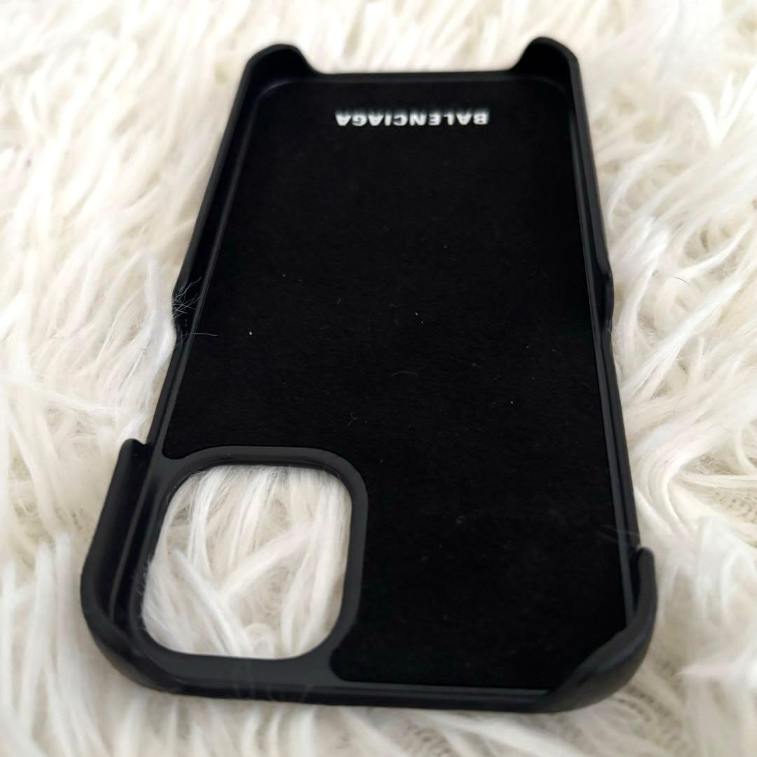 極美品 バレンシアガBALENCIAGA iPhone12 miniケースカバー