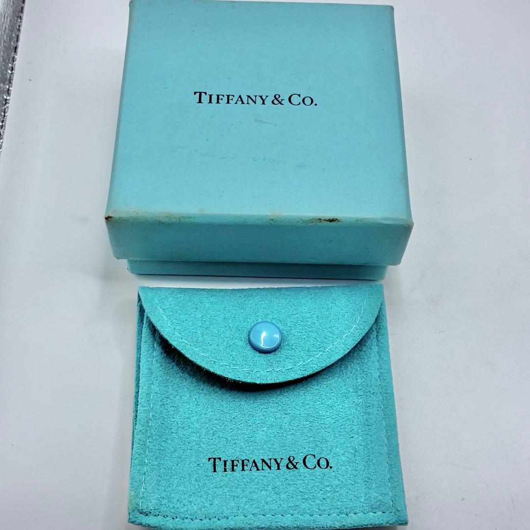 【箱、袋付き】ティファニー ダブルロープ ハート ブレスレット 19cm 美品