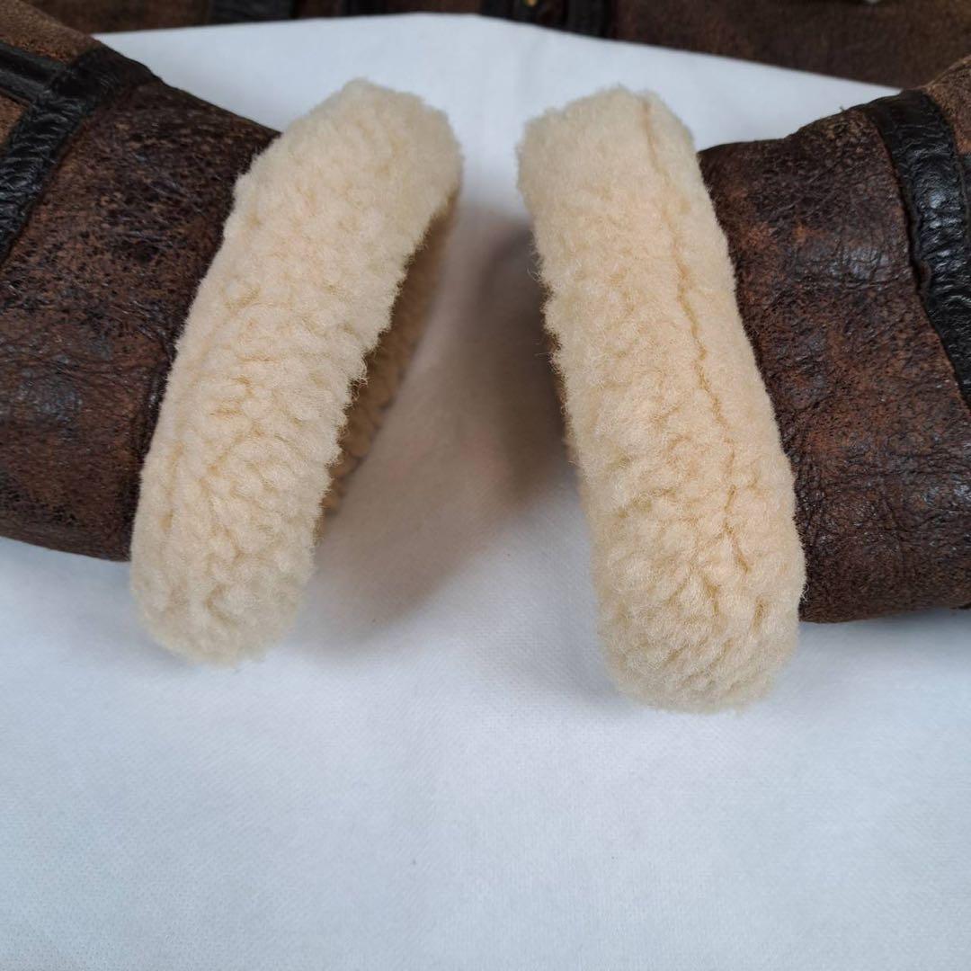 MILANO USA製 B-3 フライトジャケット　リアルムートン