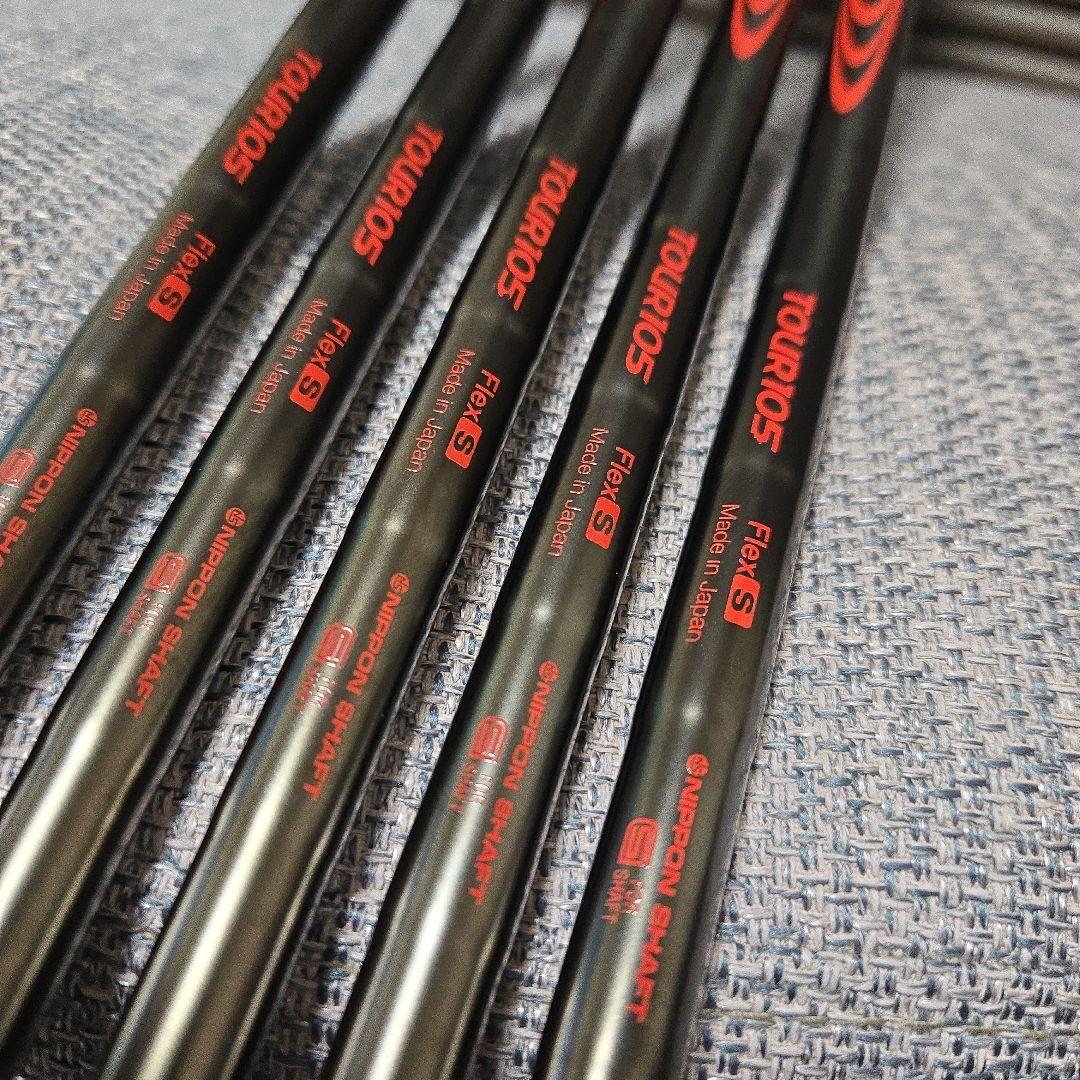 テーラーメイド レッドブル限定N.S Pro Modus 105アイアンシャフト