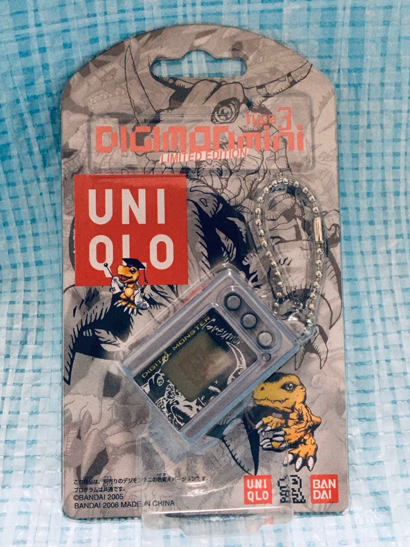 レア☆新品⬛︎デジモンミニtype3⬛︎ユニクロ⬛︎UNIQLO⬛︎コラボ