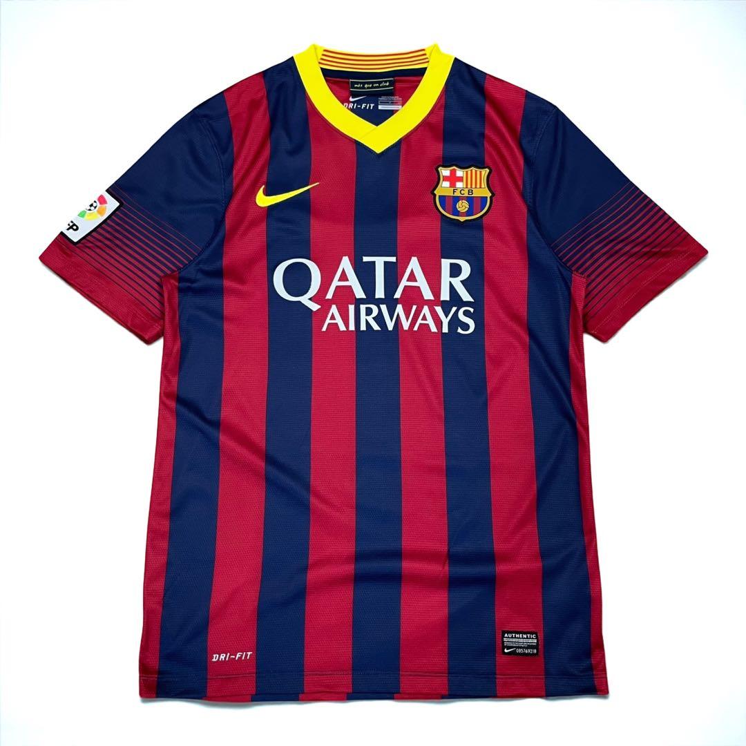 【美品】13/14 FCバルセロナ #10 メッシ ユニフォーム ホーム S