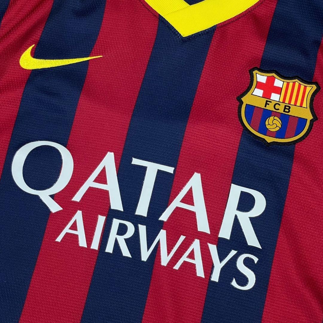 【美品】13/14 FCバルセロナ #10 メッシ ユニフォーム ホーム S