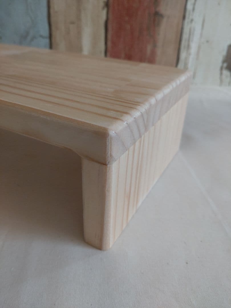 木製 コの字ラック 水槽台 ハンドメイド ベンチ イス☆お好みのサイズでご用意☆