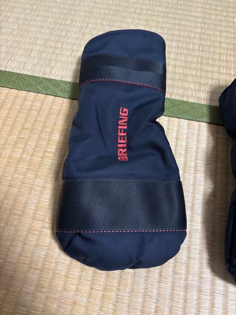 限定　ブリーフィング　キャディバッグ　CR-4 ディープシー ヘッドカバーセット