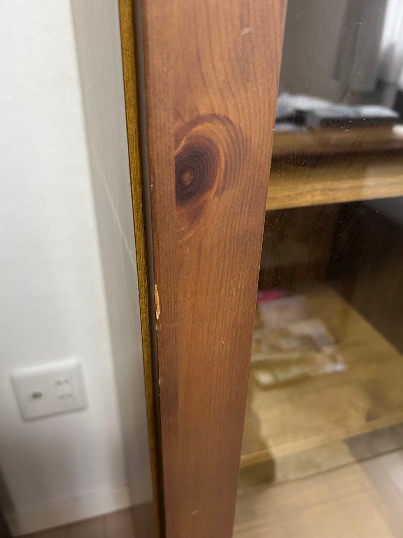 ウニコ unico オトゥール AUTEUR 食器棚　ガラスキャビネット　本棚