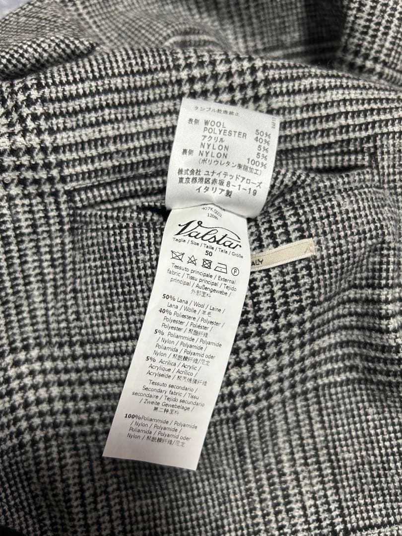 VALSTAR グレンチェック ステンカラーコートの通販はau PAY マーケット