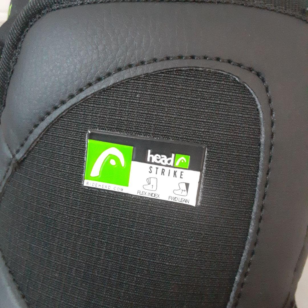 HEAD ヘッド STRIKE BOA スノーボード ブーツ 26cm ボア 黒