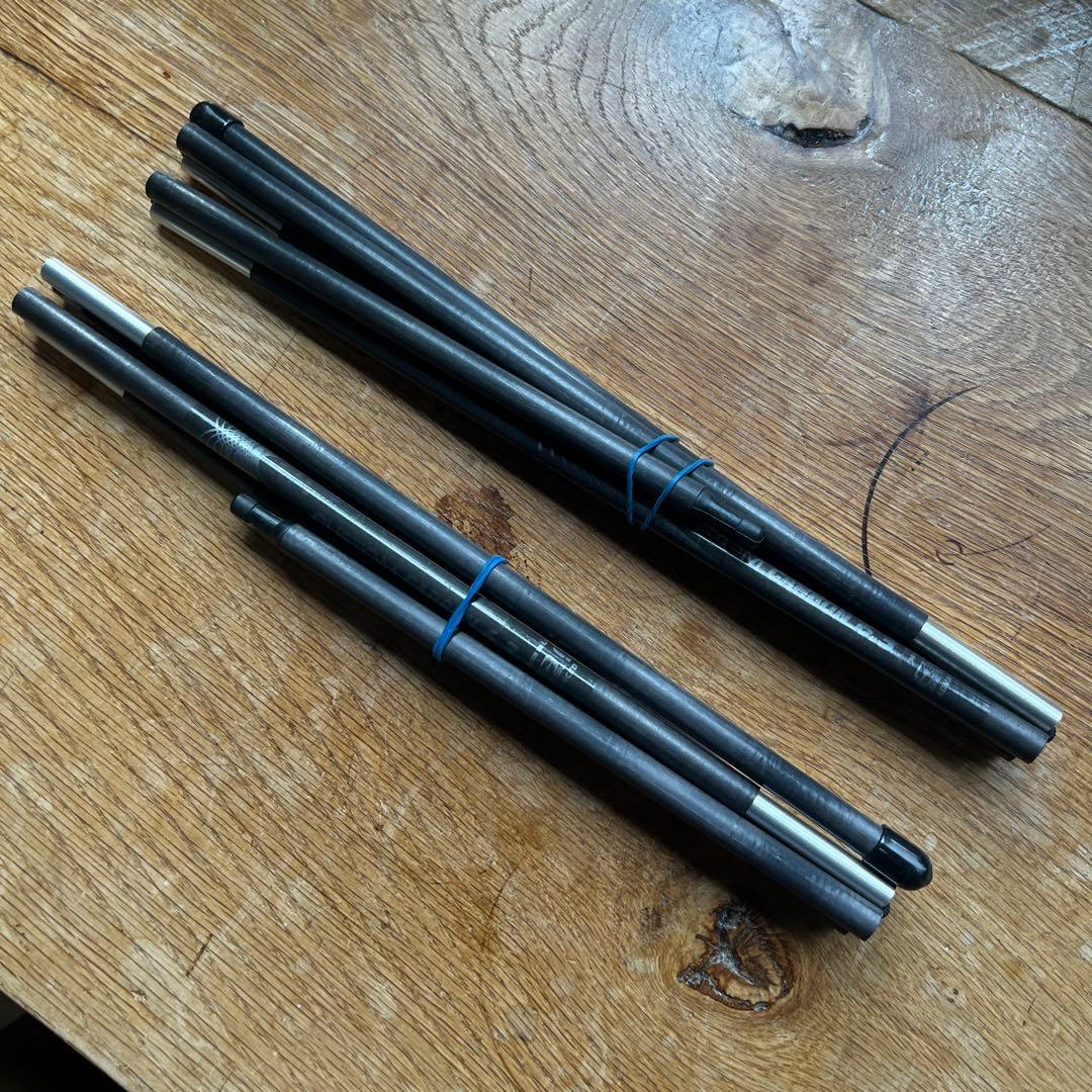 2本セットSixMoonDesigns 5-Piece Carbon Pole