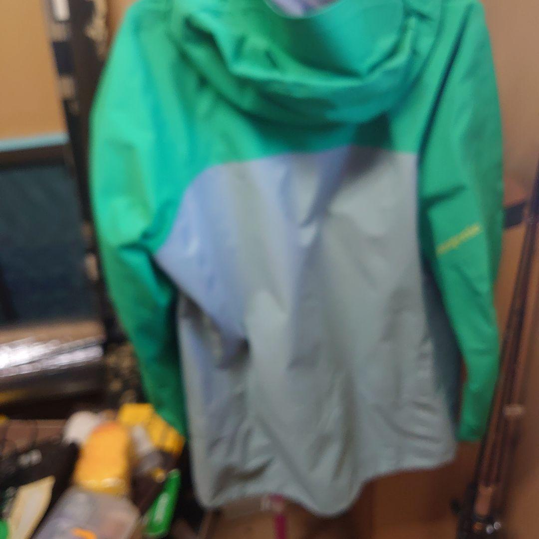 patagonia XS ジャケット 緑/青