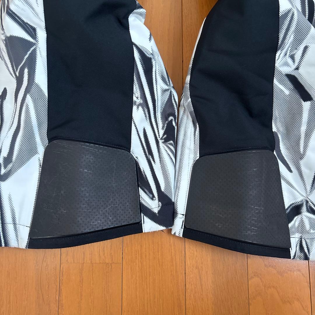 スキーウェアセット ホワイト/ブラック/シルバー