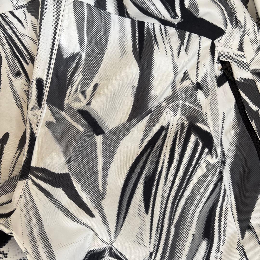 スキーウェアセット ホワイト/ブラック/シルバー