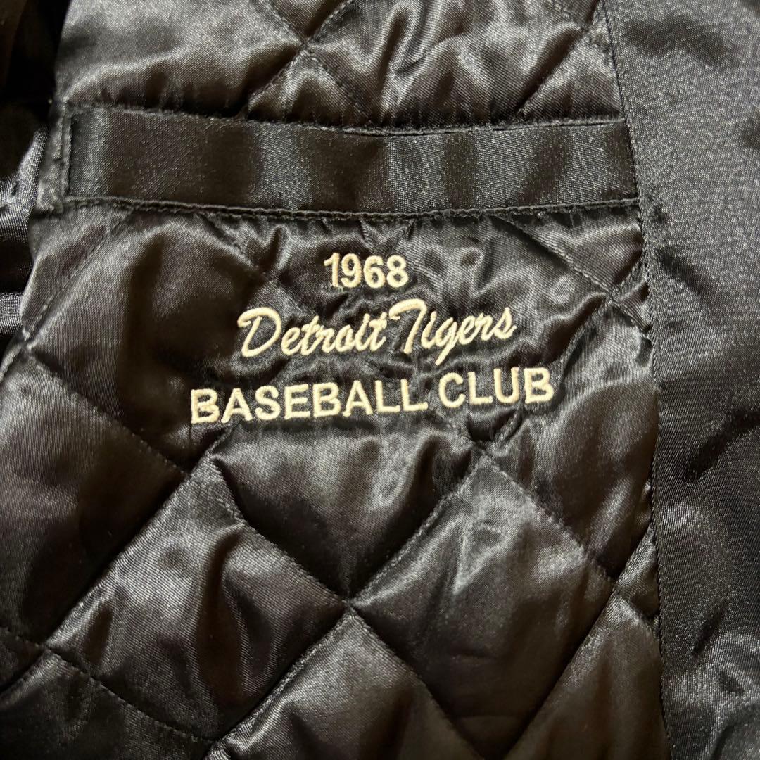 Mitchell&Ness デトロイト タイガース スタジャン ネイビー MLB