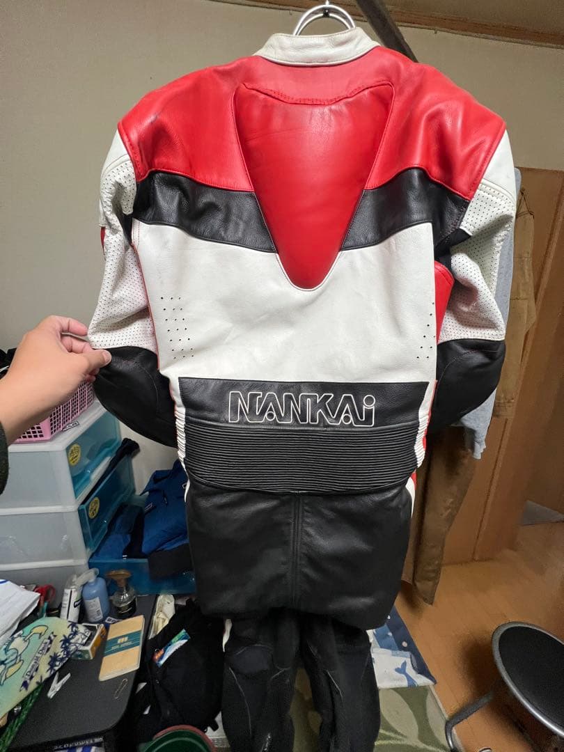 NANKAI レザー製 レーシングツナギ XL-オンライン売れ筋