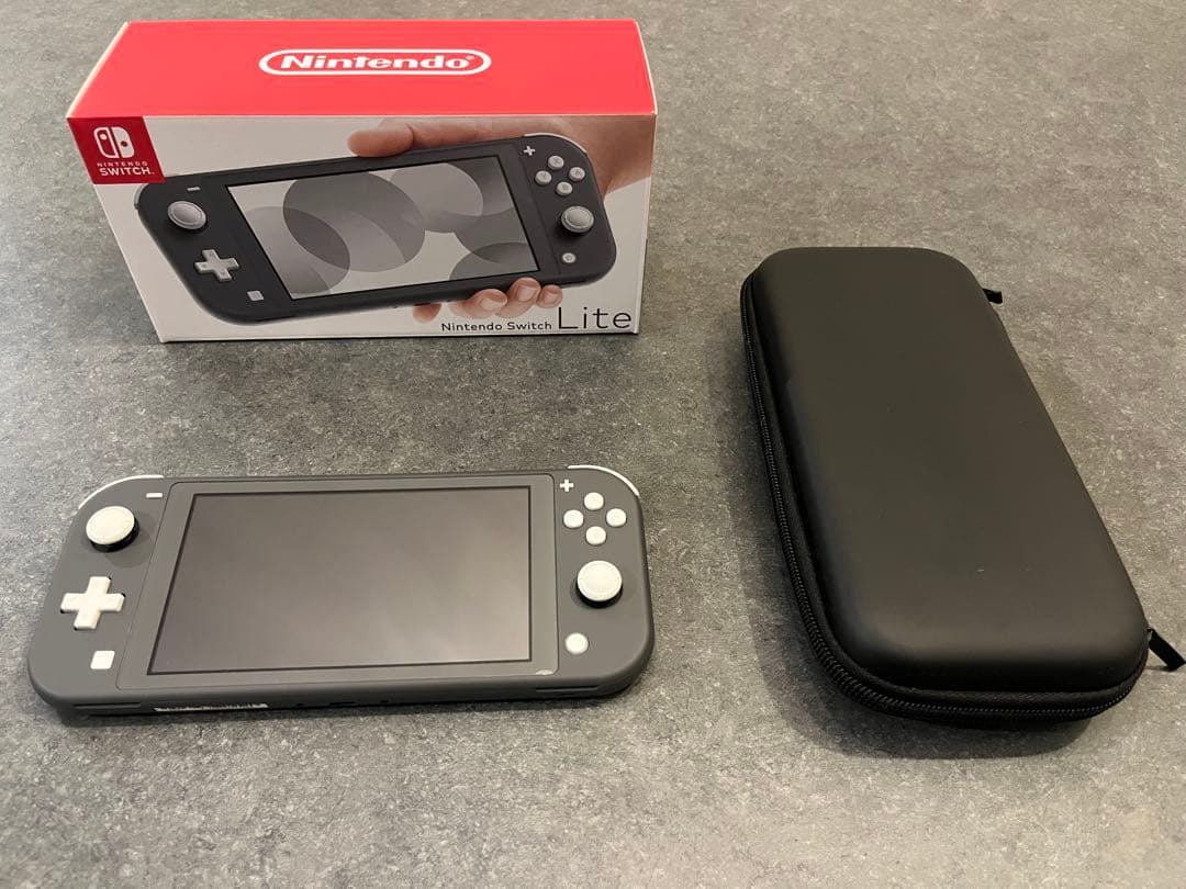 【美品・付属品有】Nintendo Switch Lite （Gray）