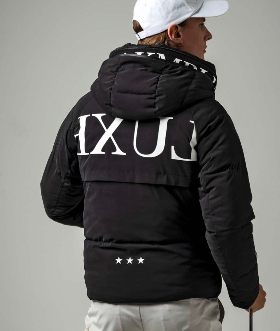 【完売品半額以下】LUXEAKMPLUSゴルフセンターロゴ中綿ジャケット