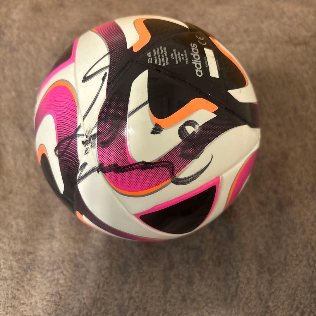 日本代表南野選手サインボール｜南野拓実 直筆サインボール｜日本代表2024