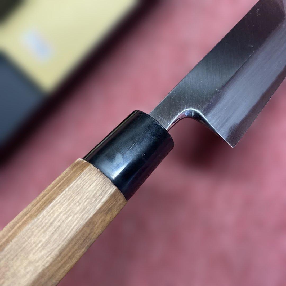 白ニ鋼　うなぎ裂き包丁　120㎜　4寸