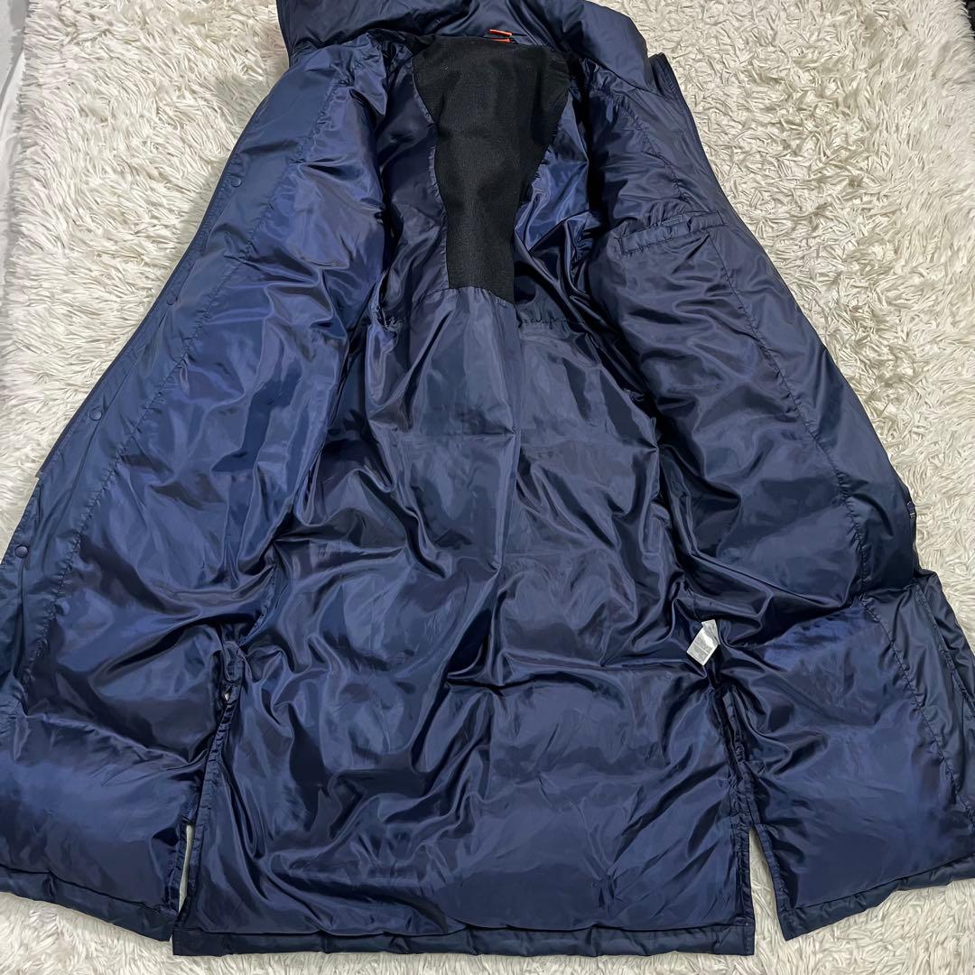 PUMA プーマ　ダウンコート　ベンチコート　肉厚　L ネイビー　大きいサイズ
