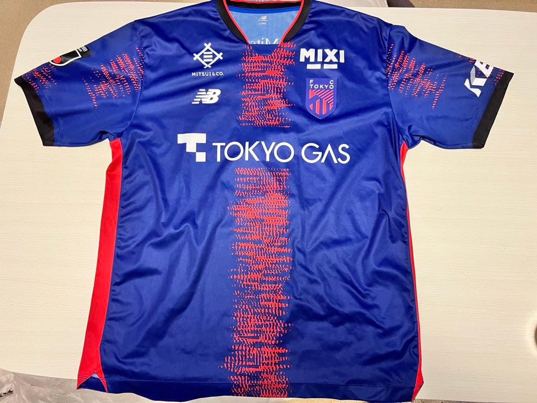 FC東京25年　安齋颯馬選手 7 ホームユニフォーム3XL