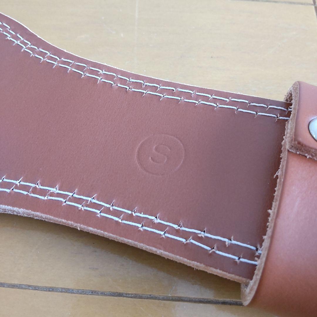 【KHT】ゴールドジムGOLD'S GYMプロレザーベルトSサイズ