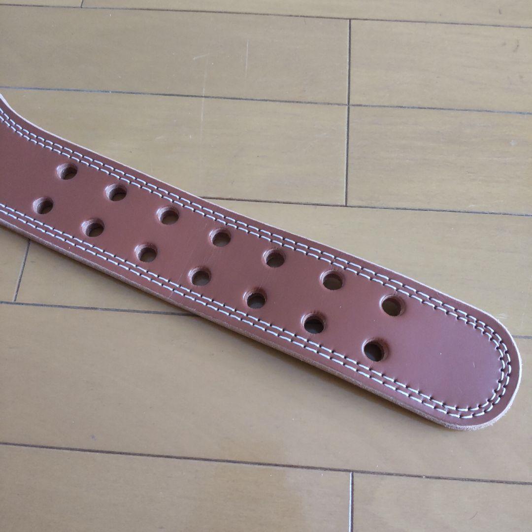 【KHT】ゴールドジムGOLD'S GYMプロレザーベルトSサイズ