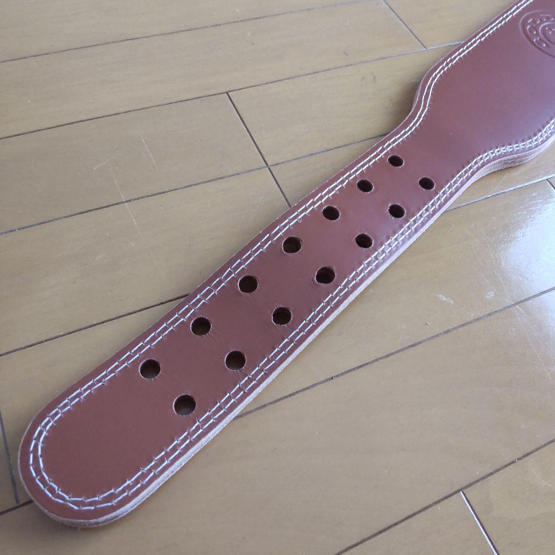 【KHT】ゴールドジムGOLD'S GYMプロレザーベルトSサイズ