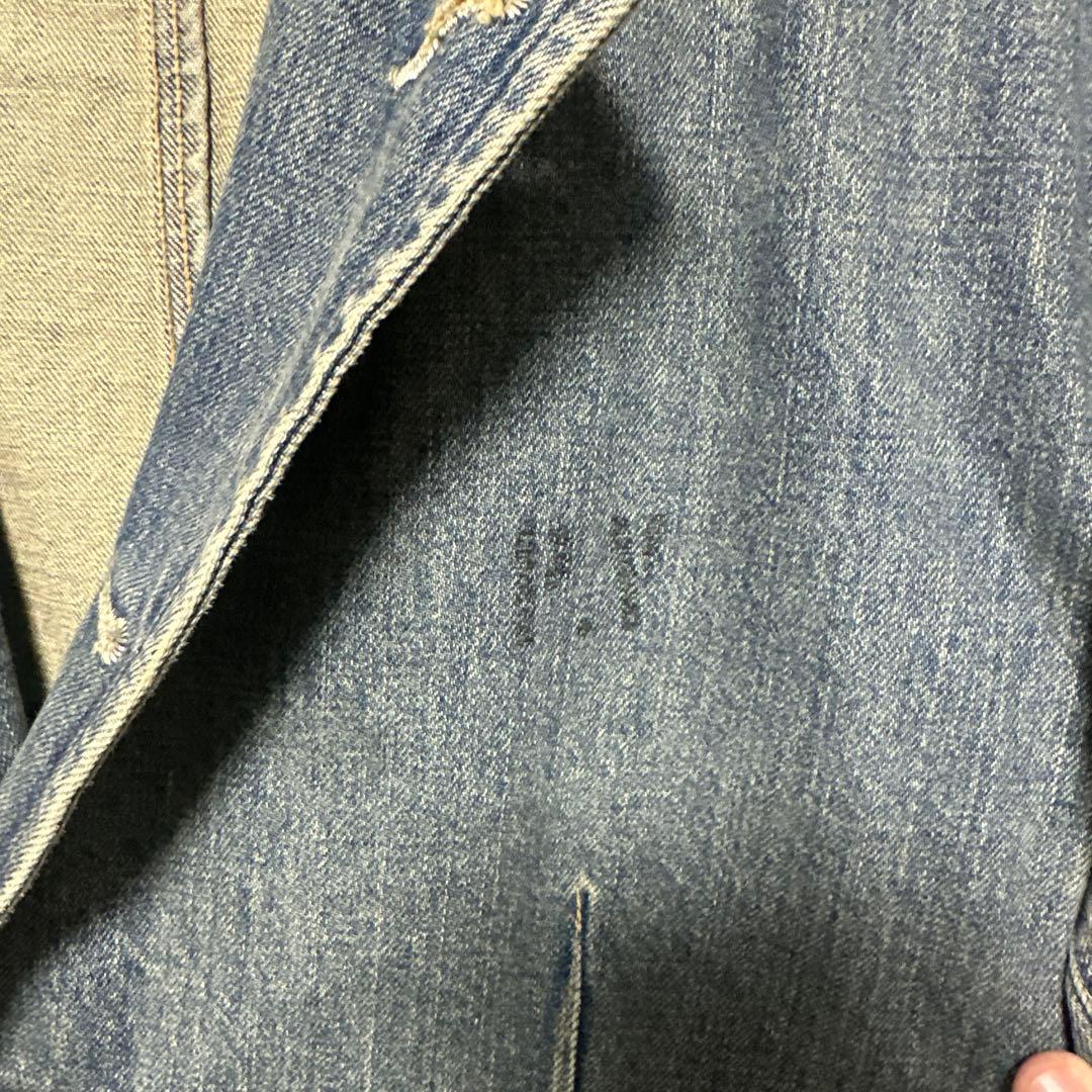 パブロヴィンチ　デニムジャケット　カバーオール