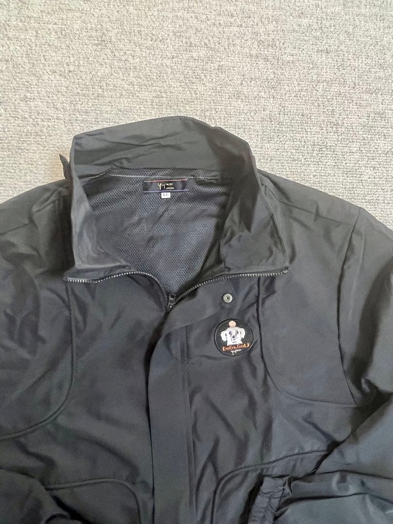 【極レア】石原裕次郎　記念館　黒のレインウェアセット　ゴルフウェアー　XL 貴重