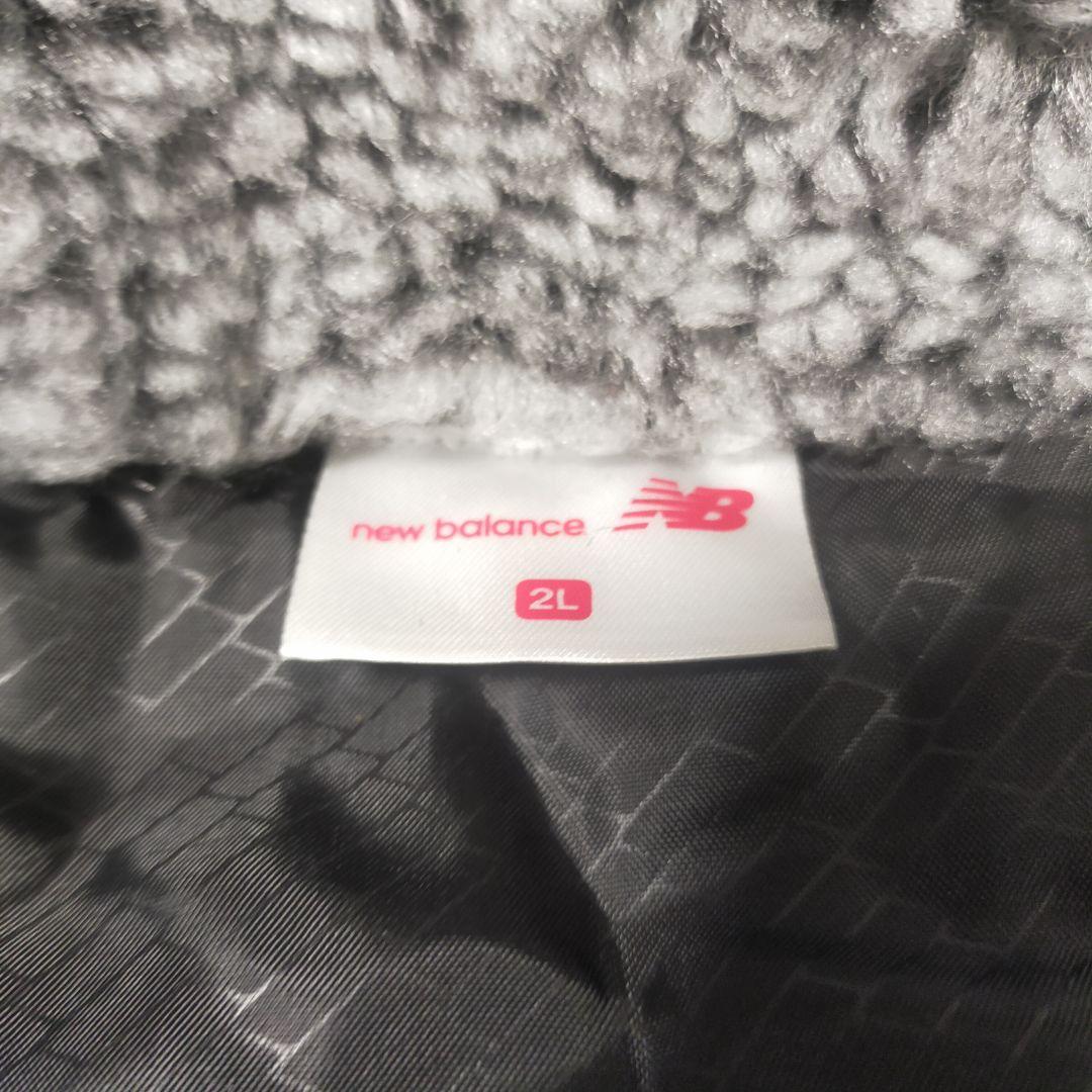 【新品タグ付】new balance ベンチコート 2L ブラック