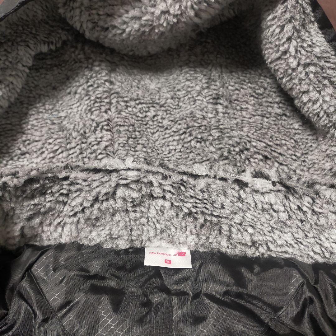 【新品タグ付】new balance ベンチコート 2L ブラック