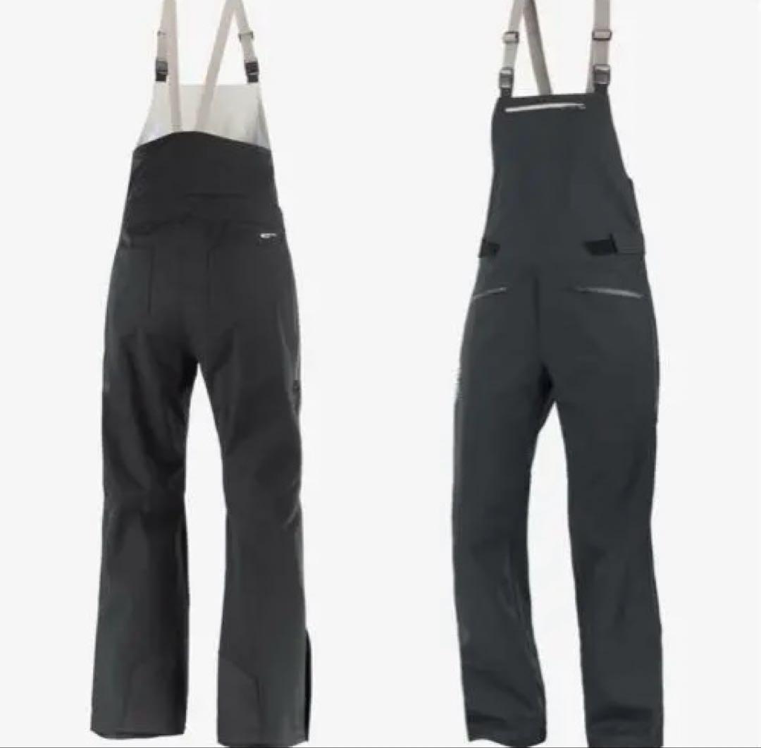 週末SALE！salomonサロモン★スノーウェアレディースL 黒×ベージュ