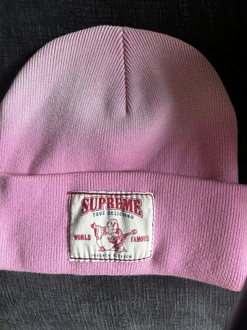 Supreme x True Religion Beanie Pink - メルカリ
