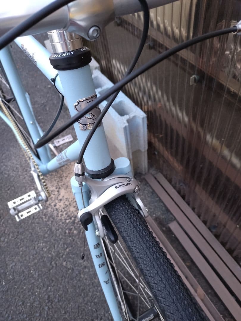 Surly Steamroller 水色 ピストバイク　サイズ56