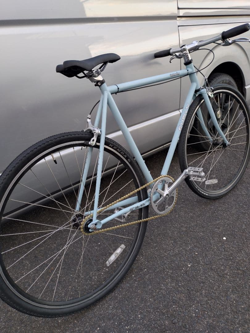 Surly Steamroller 水色 ピストバイク　サイズ56