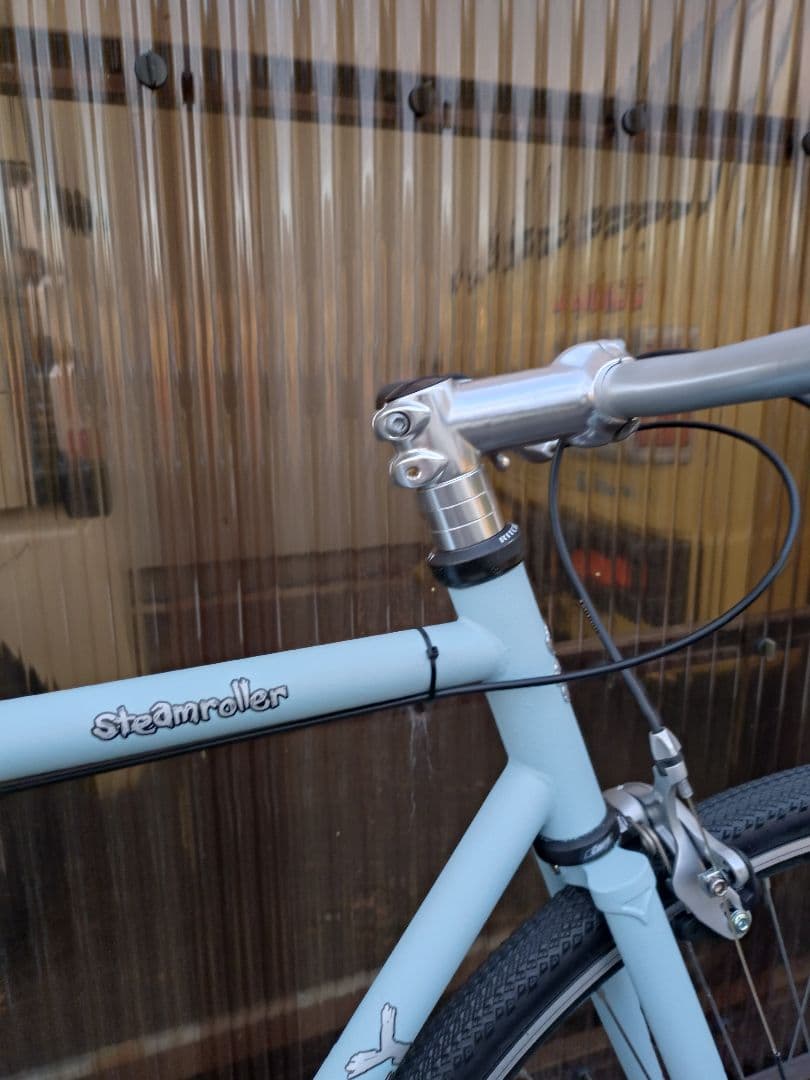 Surly Steamroller 水色 ピストバイク　サイズ56