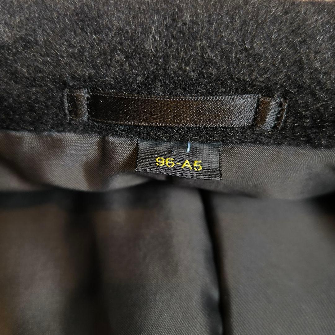 【定価 10万】カシミヤ100% メンズ チェスターコート ダブルブレスト高級