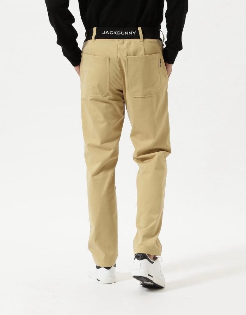 新品 パーリーゲイツ ジャックバニー エアシャット裏フリース防風パンツ 6 LL