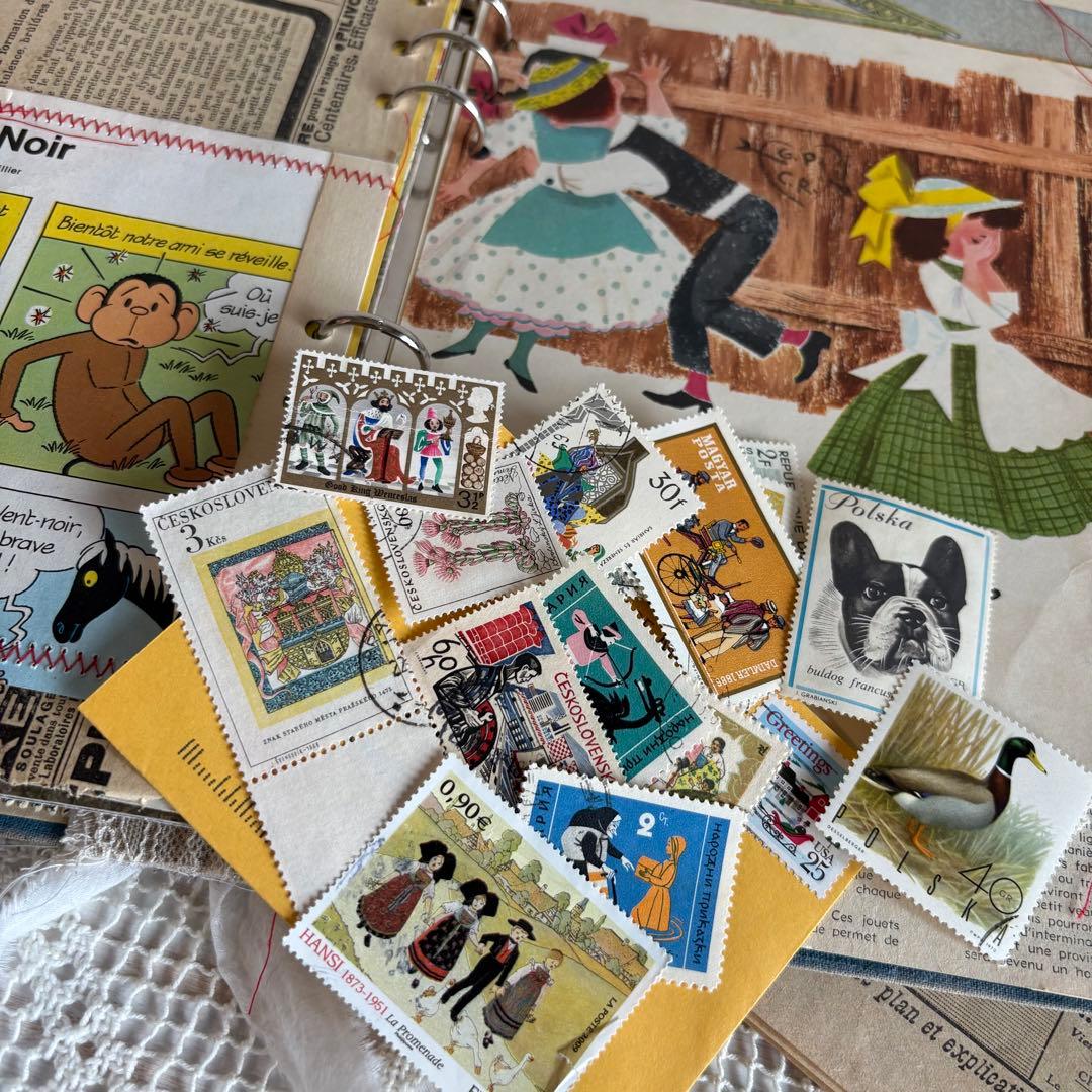 ꕤほぼA4版6穴ꕤ 自分好みにカスタマイズするジャンクジャーナル