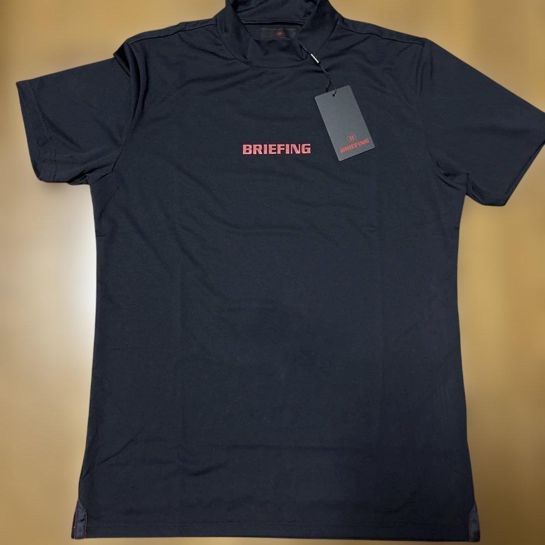 BRIEFING ハイネック黒シャツ