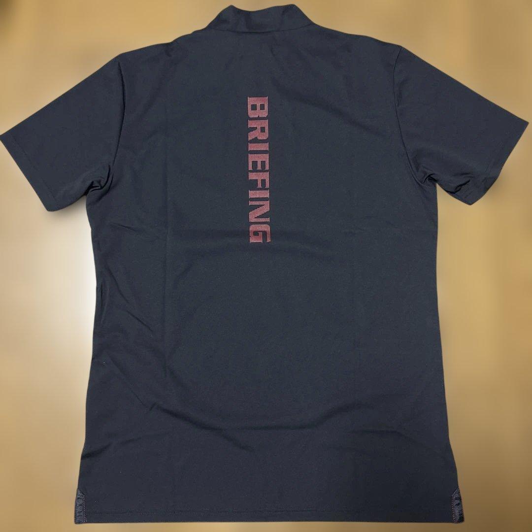 BRIEFING ハイネック黒シャツ