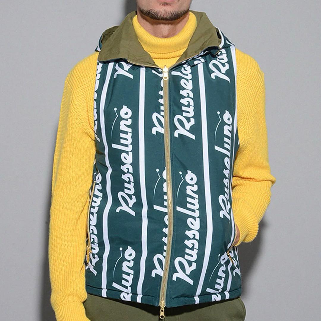 Russeluno ラッセルノ 中綿ダウンベスト リバーシブル仕様　未使用品