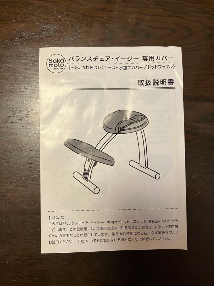 バランスチェア・イージー　専用カバーつき　バランスラボ